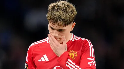 Garnacho, jogador do Manchester United (Photo by Juan Manuel Serrano Arce/Getty Images)