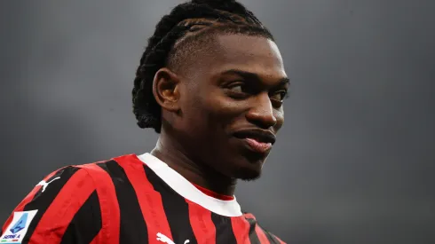 Rafael Leão, atacante do Milan (Photo by Marco Luzzani/Getty Images)