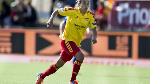 Uma carreira marcada por gols, títulos e transformação: como Marta ajudou a moldar o futebol feminino na Europa.(Foto de Michael Campanella/Getty Images)