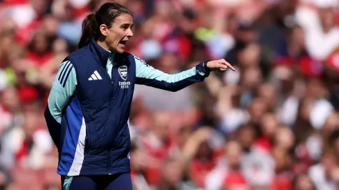 Técnica do Arsenal, Renee Slegers, se diz confiante para a final da Women's Champions League (Photo by Paul Harding/Getty Images)