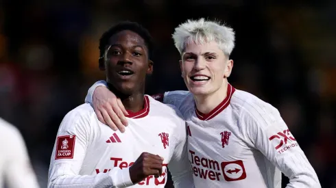 Garnacho, do United, recebe luz verde para vestir a camisa da Juventus.