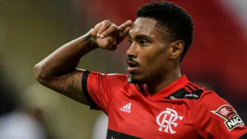 Vitinho, quando atuava pelo Flamengo. Foto: Thiago Ribeiro/AGIF