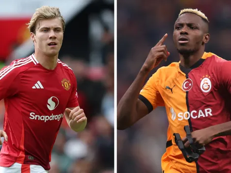 £ 33 milhões e Hojlund: Napoli propõe troca com o Manchester United