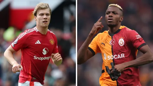 Foto Hojlund: Matt McNulty/Getty Images – Foto Osimhen: Ahmad Mora/Getty Images