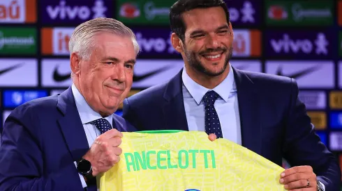 Fala de Ancelotti faz a Seleção Brasileira virar motivo de piada na gringa: "Avisem ele que...". (Photo by Buda Mendes/Getty Images)