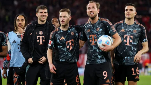 Jogadores do Bayern de Munique reunidos. Foto: Alex Grimm
