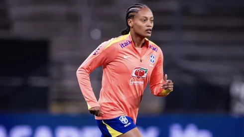 Meio-campo da seleção brasileira feminina busca ganhar mais tempo em campo (Divulgação/William Anacleto/TB Sports)