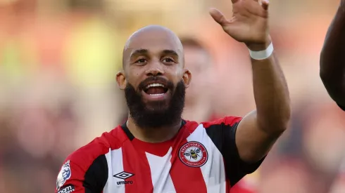 Bryan Mbeumo, do Brentford (Photo by Alex Pantling/Getty Images)