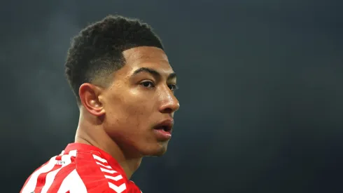 Jobe Bellingham com a camisa do Sunderland. Foto: Mark Thompson/Getty Images