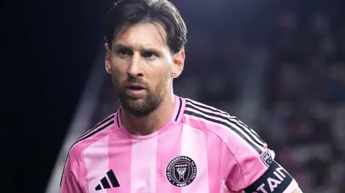 Messi em ação pelo Inter. (Photo by Rich Storry/Getty Images)