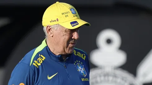 Ancelotti, treinador da Seleção Brasileira (Photo by Miguel Schincariol/Getty Images)