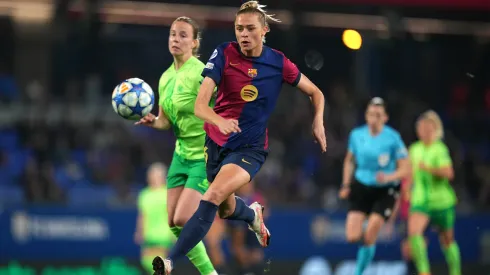 Barcelona pode ficar sem jogadora importante para a final da Copa da Rainha (Photo by Alex Caparros/Getty Images)