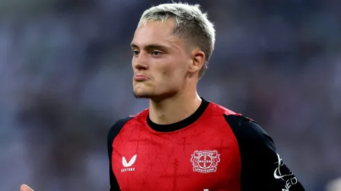 Florian Wirtz, do Bayer Leverkusen. (Photo by Lars Baron/Getty Images)