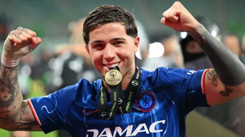 Enzo Fernández, do Chelsea. (Photo by Stuart Franklin/Getty Images)