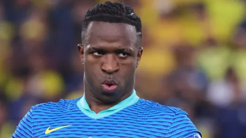 Vini Jr é comparado com Lamine Yamal e é alvo de piadas na Europa: "Superestimado". (Photo by Franklin Jacome/Getty Images)