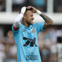Neymar é diagnosticado com Covid-19 e se afasta das atividades no Santos