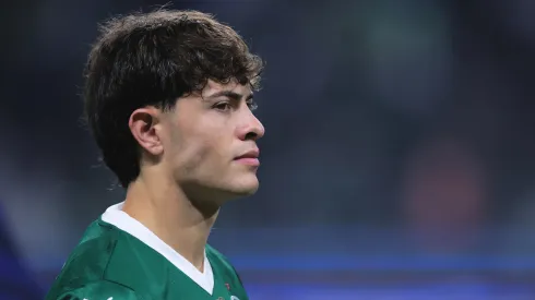 Agustín Giay durante partida do Palmeiras no Allianz Parque