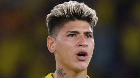 Jorge Carrascal, alvo do Flamengo. (Photo by Gabriel Aponte/Getty Images)