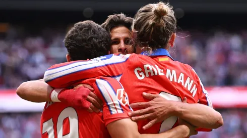 Jogadores do Atlético de Madrid (Photo by Denis Doyle/Getty Images)