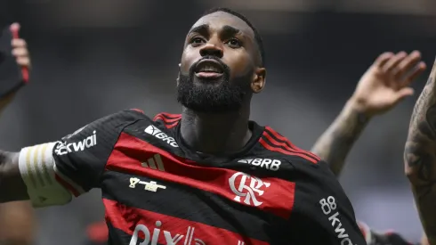 Jogador do Flamengo, meio-campista Gerson (Photo by Pedro Vilela/Getty Images)