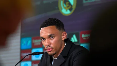 Apresentação no Real Madrid hoje. Foto: Angel Martinez/Getty Images