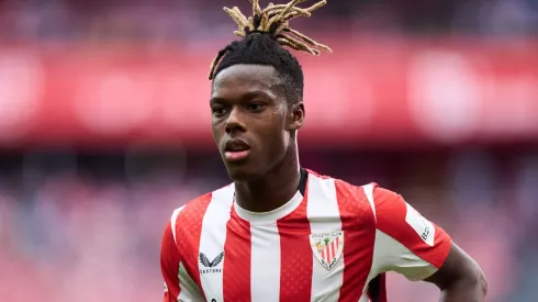 Nico Williams, alvo do BARCELONA (Photo by Juan Manuel Serrano Arce/Getty Images)