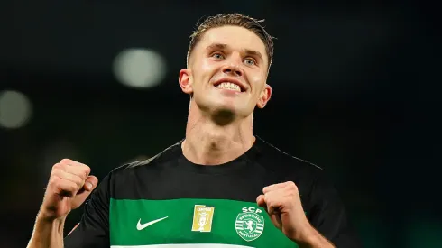 Manchester United finalmente consegue o 'sim' do Sporting para contratar Gyökeres; Saiba a condição. (Photo by Gualter Fatia/Getty Images)