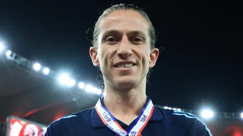 Atlético de Madrid quer Filipe Luís, do Flamengo, em meio ao interesse do Chelsea em Simeone. (Photo by Buda Mendes/Getty Images)