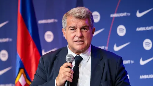 Joan Laporta, Presidente do Barcelona (Photo by Eric Alonso/Getty Images)