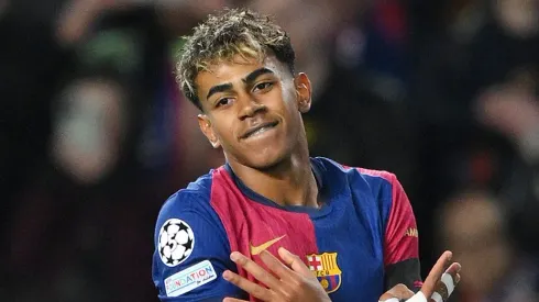 Lamine Yamal, jogador do Barcelona (Photo by David Ramos/Getty Images)