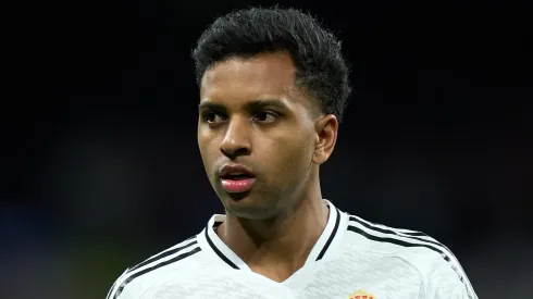 Rodrygo é flagrado tomando bronca de Xabi Alonso em treino do Real Madrid e vídeo repercute na web. (Photo by Angel Martinez/Getty Images)