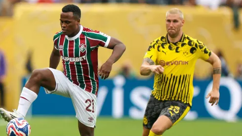 Torcedores do Borussia Dortmund reagem ao empate contra o Fluminense pelo Mundial: "Sofrendo com esses anônimos". (Photo by Francois Nel/Getty Images)