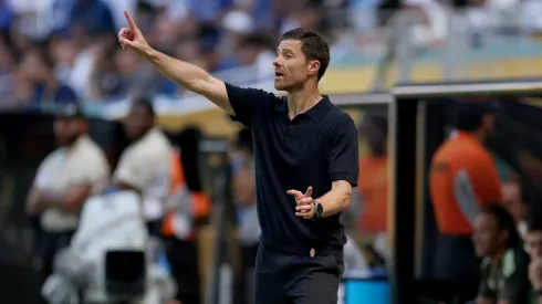 Xabi Alonso, técnico do Real Madrid em partida contra o Al-Hilal