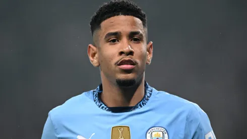 Savinho, atacante brasileiro do elenco do Manchester City. (Photo by Justin Setterfield/Getty Images)