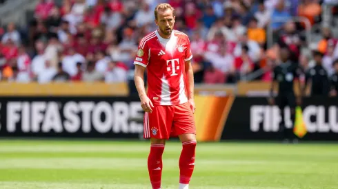 Harry Kane na estreia do Bayern de Munique. Foto: Dylan Buell