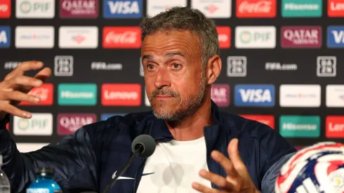 Luis Enrique fala pela primeira após derrota do PSG para o Botafogo no Mundial de Clubes. (Photo by Stu Forster/Getty Images)