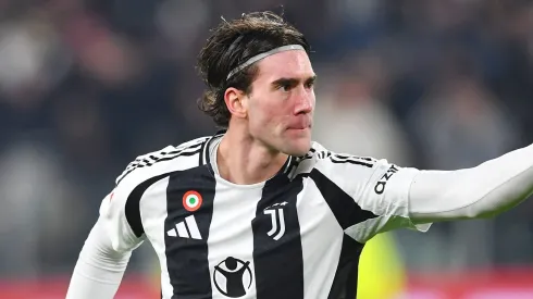 Vlahovic, atacante da Juventus. Foto: Valerio Pennicino