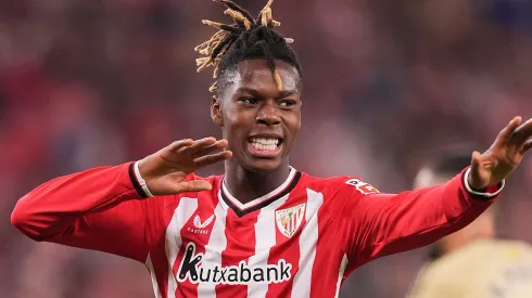 Athletic aceita vender Nico Williams ao Barcelona, mas impõe uma condição (Photo by Juan Manuel Serrano Arce/Getty Images)