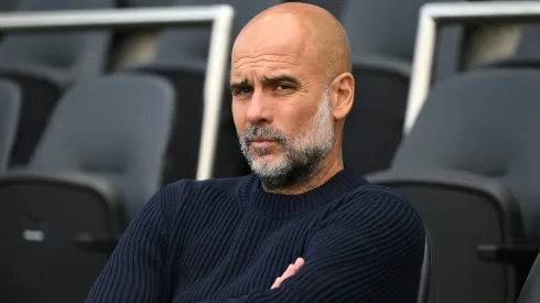 Pep Guardiol,a treinador do Manchester City (Photo by Alex Broadway/Getty Images)