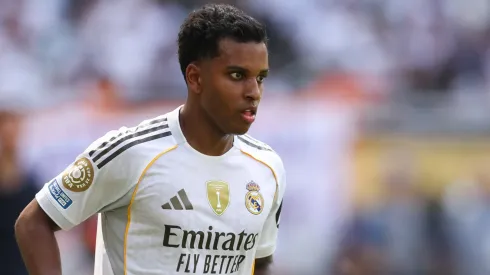 Real Madrid comunica a Xabi Alonso que Rodrygo e outros três jogadores podem deixar o time. Foto: Megan Briggs/Getty Images
