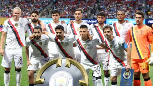 Jogadores do Manchester CIty (Photo by Alex Grimm/Getty Images)