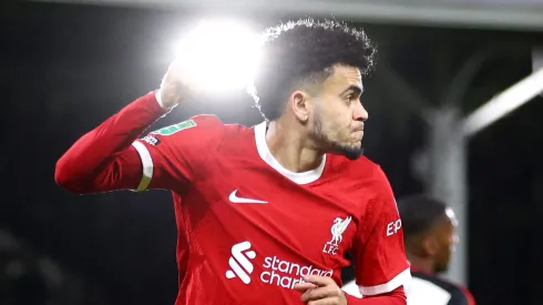 Bayern de Munique cogita tirar Luis Díaz do Liverpool. (Clive Rose/Getty Images)