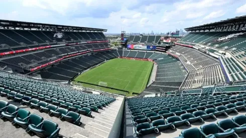 Estádio Lincoln Financial Field, local da partida entre RB Salzburg e Real Madrid (Foto: Reprodução/Manchester City)