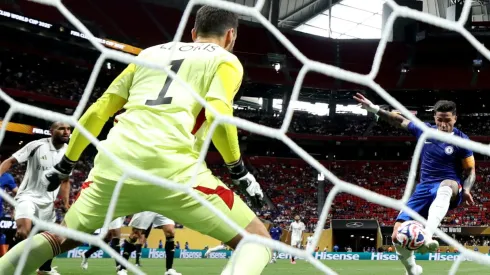 O Lille surge como possível destino, apostando na experiência do jogador para reforçar o ataque. Uma reunião com a diretoria do clube americano definirá os próximos passos. (Foto de Alex Grimm/Getty Images)