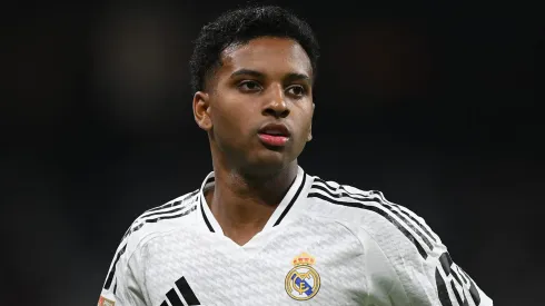 Rodrygo, do Real Madrid, quer jogar no Manchester City e aguarda uma proposta. (Photo by Denis Doyle/Getty Images)
