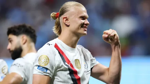 Haaland em jogo do Real Madrid