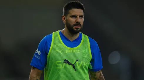 Mitrovic, atacante do Al-Hilal. Foto: Yasser Bakhsh