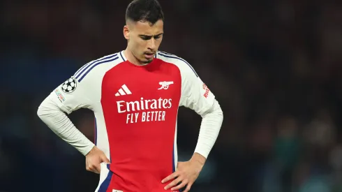 Martinelli em ação pelo Arsenal
