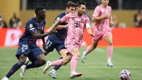 João Neves foi o protagonista da vitória por 4 a 0 do PSG diante do Inter Miami. (Foto: Alex Grimm/Getty Images)
