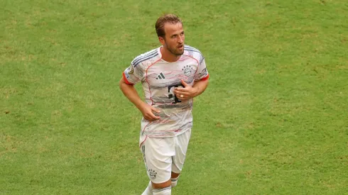 Com atuação dominante e dois gols de Harry Kane, o Bayern de Munique superou o Flamengo por 4 a 2 e avançou às quartas de final da Copa do Mundo de Clubes da FIFA de 2025. (Foto: Francois Nel/Getty Images)